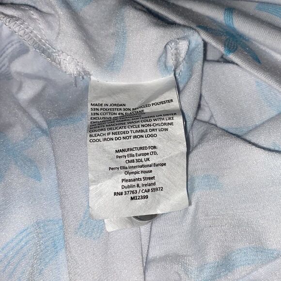 PGA Tour Men’s S XL White Vacation Print Performance Golf Polo Shirt - Picture 6 of 6